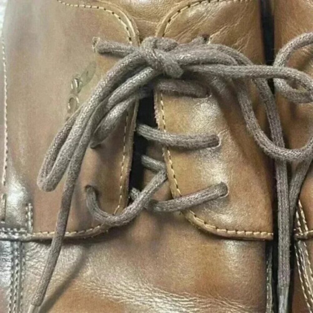 Ecco Brown Dress Shoes Oxford Lace Up Mens Size 13(13.5), EU 47 - Picture 3 of 7